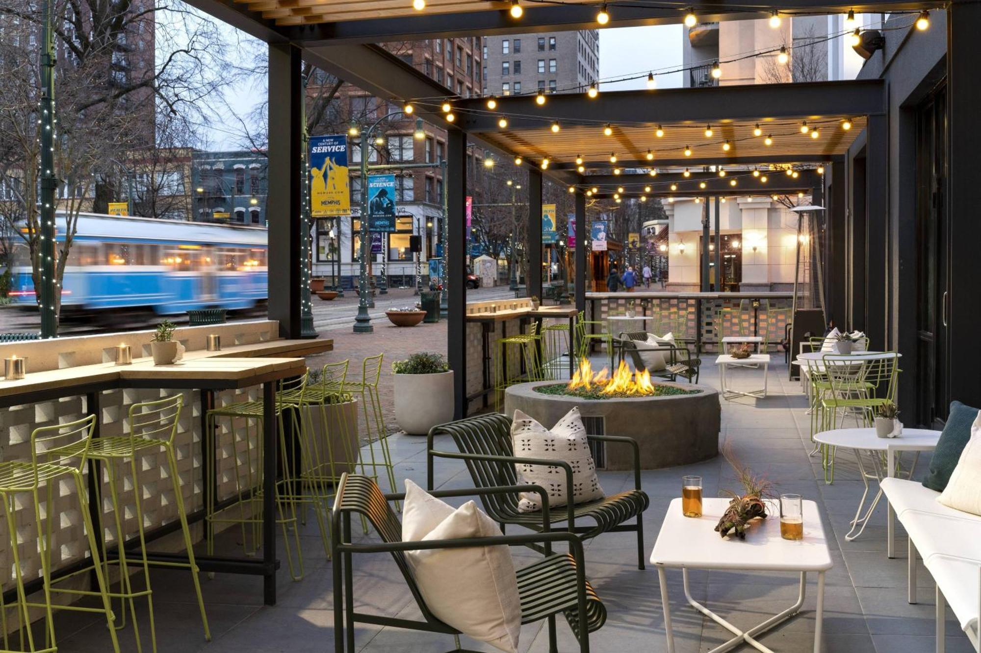 Hotel Moxy Memphis Downtown Exterior foto